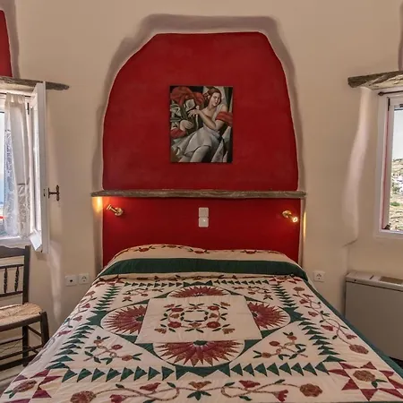 Old Windmill In Village