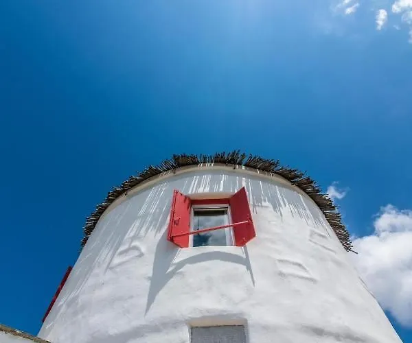 別荘 Old Windmill In Village