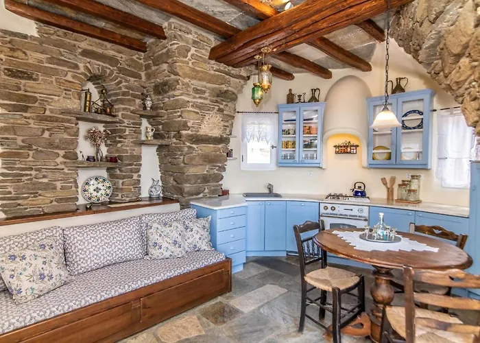 Old Windmill In Village Triandáros